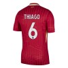 Original Fußballtrikot Liverpool Thiago 6 Heimtrikot 2024-25 Für Herren